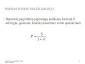 Palūkanos 15 puslapis