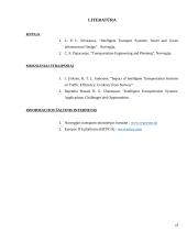 Intelektinių transporto sistemų (ITS) taikymas Norvegijoje 14 puslapis