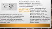 Martynas Mažvydas. Pristatymas