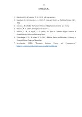 Ekonomikos ciklinių svyravymų priežaščių ir pasekmių analizė 10 puslapis