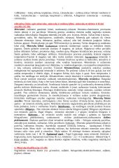 Geologija. Egzamino klausimai 3 puslapis