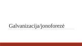 Galvanizacija/jonoforezė 1 puslapis