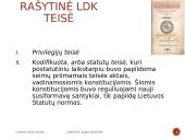 LDK privilegijos. Kazimiero teisynas 10 puslapis