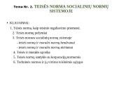 Teisės norma socialinių normų sistemoje