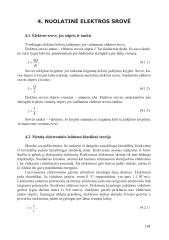 Konspektas. Nuolatinė elektros srovė