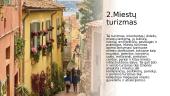 Turizmas Europoje, jo rūšys 9 puslapis
