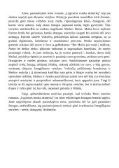 Pasiaukojimo tema I. Mero romane „Lygiosios trunka akimirką” 2 puslapis