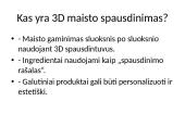 3D maisto spausdintuvas  2 puslapis
