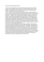 Apie kokias vertybes kalbama mituose?