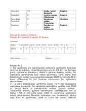 Ilgalaikis namų darbas. Litosferos plokštės ir ugnikalniai 3 puslapis