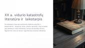 XX a. vidurio katastrofų literatūra ir laikotarpis