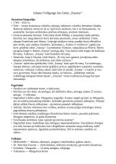 ,,Faustas'' kūrinio analizė