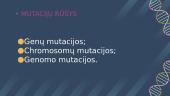 Genetiniai mutacijų tipai ir jų įtaka radiologinių tyrimų rezultatams 6 puslapis