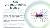 Magnetinis laukas - skaidrės 4 puslapis