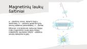 Magnetinis laukas - skaidrės 9 puslapis
