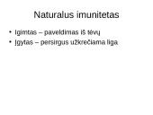 Infekcinės ligos ir imunitetas 18 puslapis