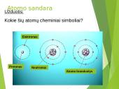 Atomo sandara. Izotopai 3 puslapis