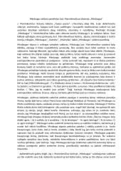 Mindaugo-valdovo paveikslas Just. Marcinkevičiaus dramoje „Mindaugas“