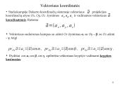 Vektorių algebros elementai. Vektorių veiksmai 11 puslapis