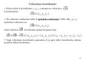 Vektorių algebros elementai. Vektorių veiksmai 14 puslapis