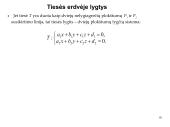 Analizinės geometrijos elementai. Plokštumos ir tiesės erdvėje 10 puslapis