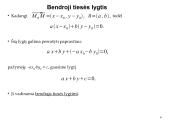 Analizinės geometrijos elementai. Tiesės plokštumoje lygtis 4 puslapis