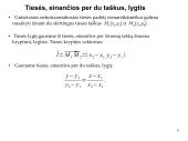 Analizinės geometrijos elementai. Tiesės plokštumoje lygtis 9 puslapis