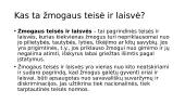 Žmogaus teisės ir jų įtvirtinimas Lietuvos Respublikos konstitucinėje teisėje 2 puslapis