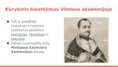 Lietuvos akademystės pradžia: Vilniaus universitetas 6 puslapis
