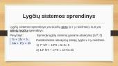 Lygčių sistemos, sprendimo būdai 3 puslapis