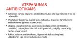 Antibiotikai (skaidrės) 8 puslapis