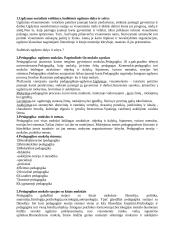 Pedagogikos pagrindų teorija