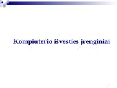 Išorinė kompiuterio sandara 11 puslapis