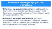 Kriptografija. Skaidrės 13 puslapis