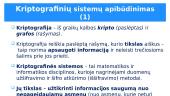 Kriptografija. Skaidrės 6 puslapis