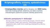 Kriptografija. Skaidrės 7 puslapis