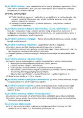 Juridinis asmuo. Konspektas