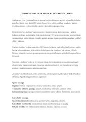 UAB „Audimas“ vartotojų rinkos analizė