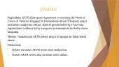 Europos šalių susitarimas dėl kelių transporto priemonių ekipažų, važinėjančių tarptautiniais maršrutais, darbo 2 puslapis