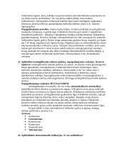 Klausimynas. Antibiotikai 9 puslapis