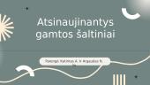 Atsinaujinantys gamtos šaltiniai