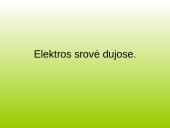 Elektros srovė dujose (skaidrės)