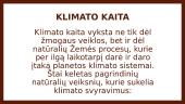 Klimato kaita dėl natūralių žemės procesų 2 puslapis