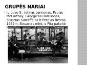 Muzikos grupės pristatymas. The Beatles 2 puslapis