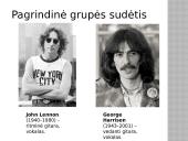 Muzikos grupės pristatymas. The Beatles 3 puslapis