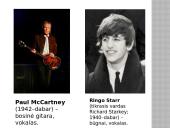 Muzikos grupės pristatymas. The Beatles 4 puslapis
