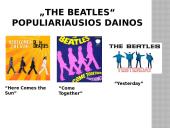 Muzikos grupės pristatymas. The Beatles 7 puslapis