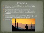 Religijos pristatymas. Islamas 2 puslapis