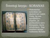 Religijos pristatymas. Islamas 6 puslapis