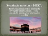 Religijos pristatymas. Islamas 8 puslapis